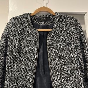 Zara long jacket - flattering and great for work